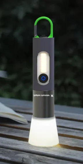 Multifunctional LED Camping Flashlight - Portable Outdoor Light with Multiple Modes