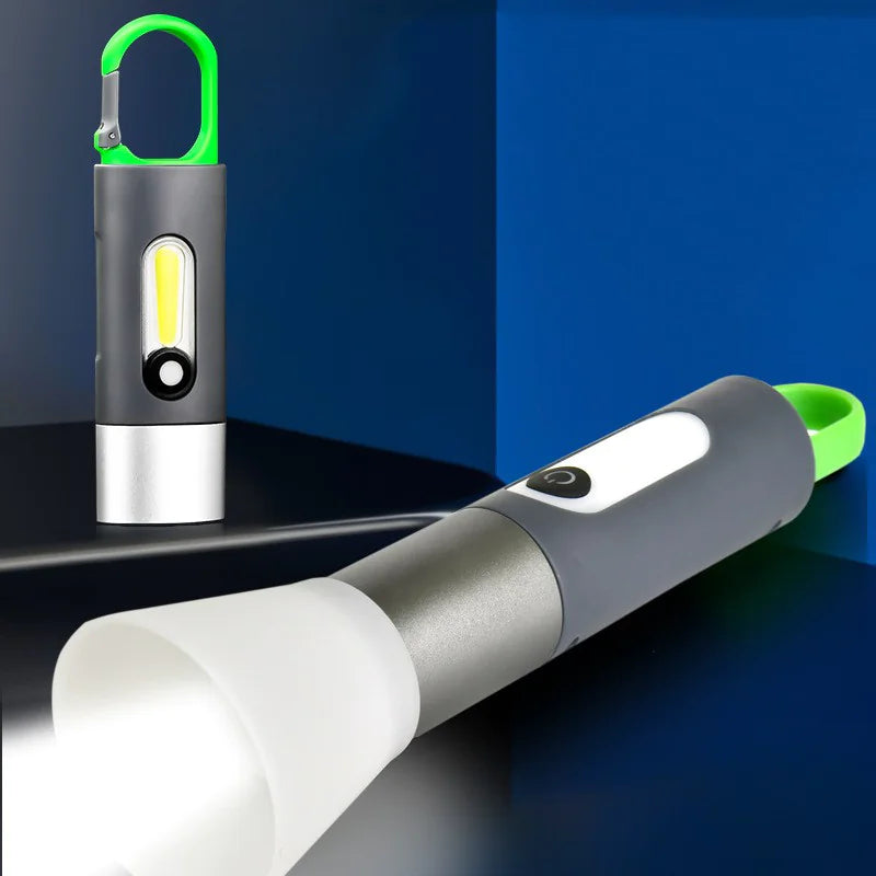 Multifunctional LED Camping Flashlight - Portable Outdoor Light with Multiple Modes