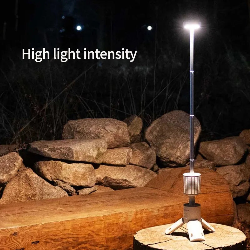 Telescopic Camping Lantern - Collapsible LED Light with Battery Included