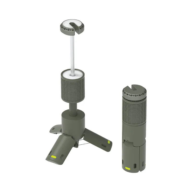 Telescopic Camping Lantern - Collapsible LED Light with Battery Included