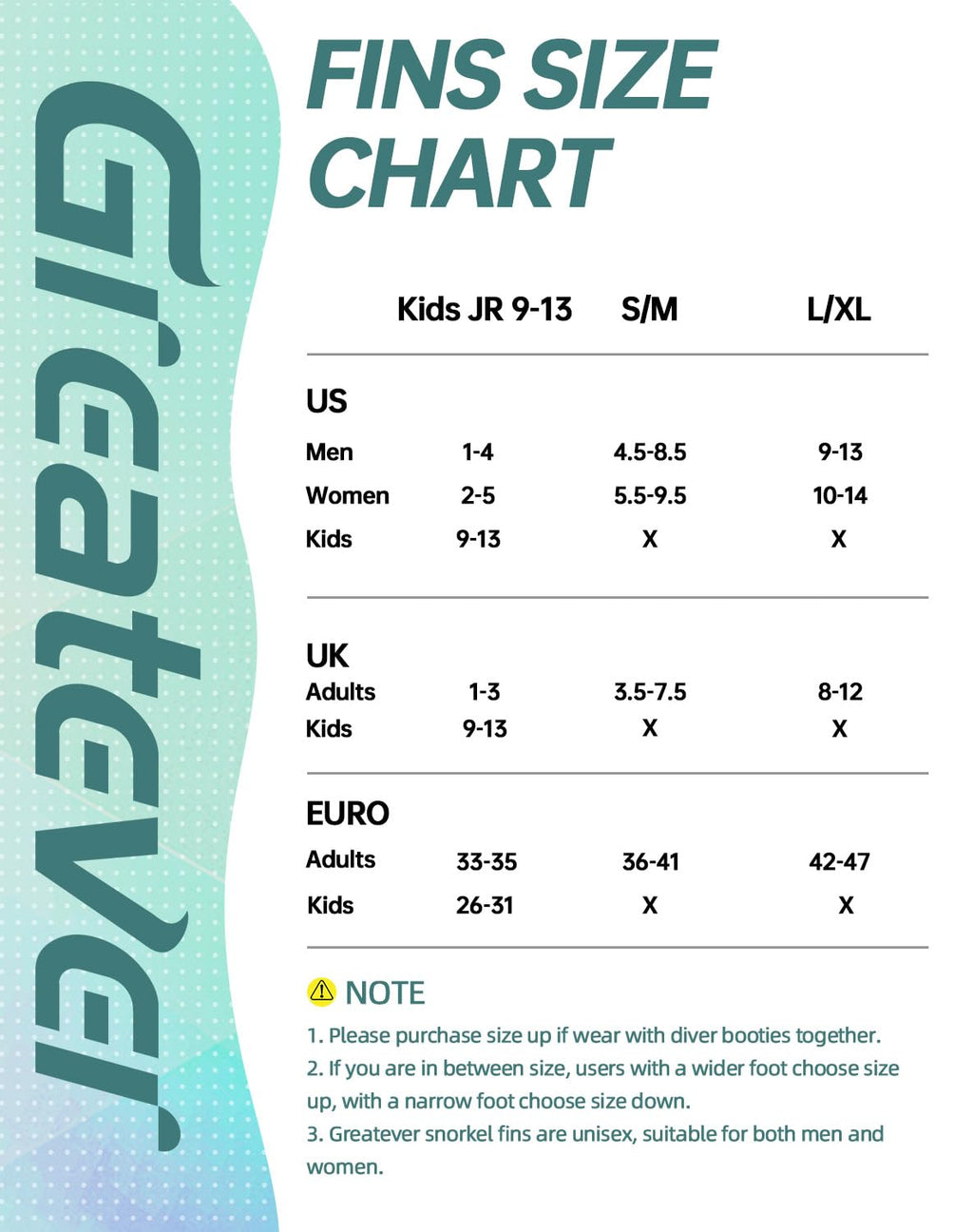 Green Adjustable Open Heel Snorkel Fins, Travel-Size Short Swim Flippers for Snorkeling, Diving & Swimming, Adult Men & Women（L/XL）