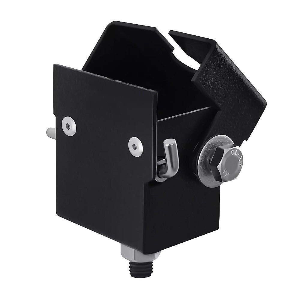 Adjustable Folding UHF Antennas Mount Bracket – Black Bullbar Clamp