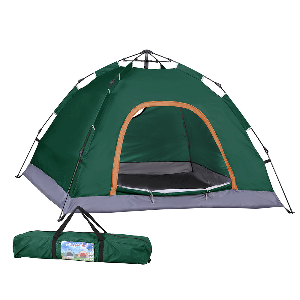 Weisshorn Camping Tent Instant Tent Pop up 2 Person Outdoor Hiking Tents Hiking Green